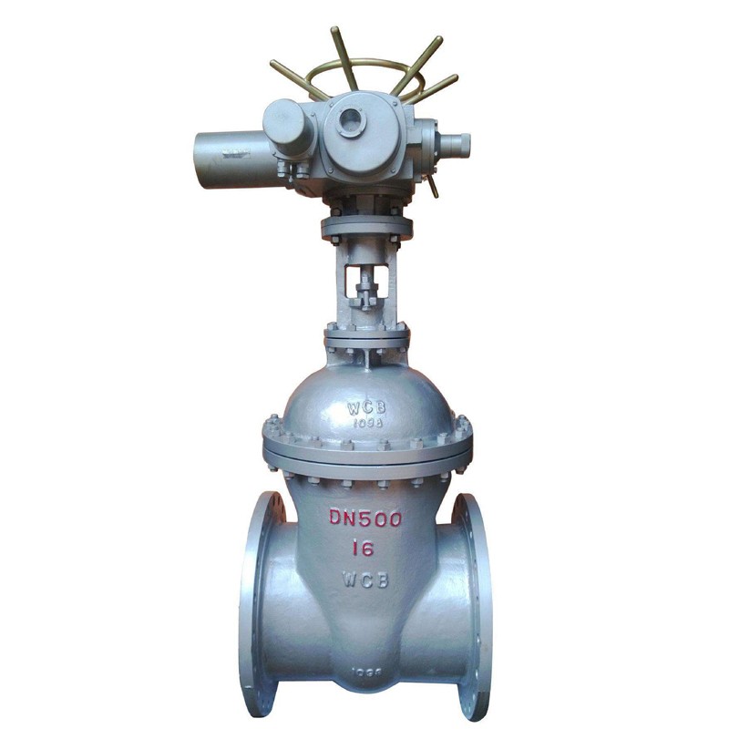 Components of an electric gate valve