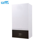 What is the process of a gas boiler?